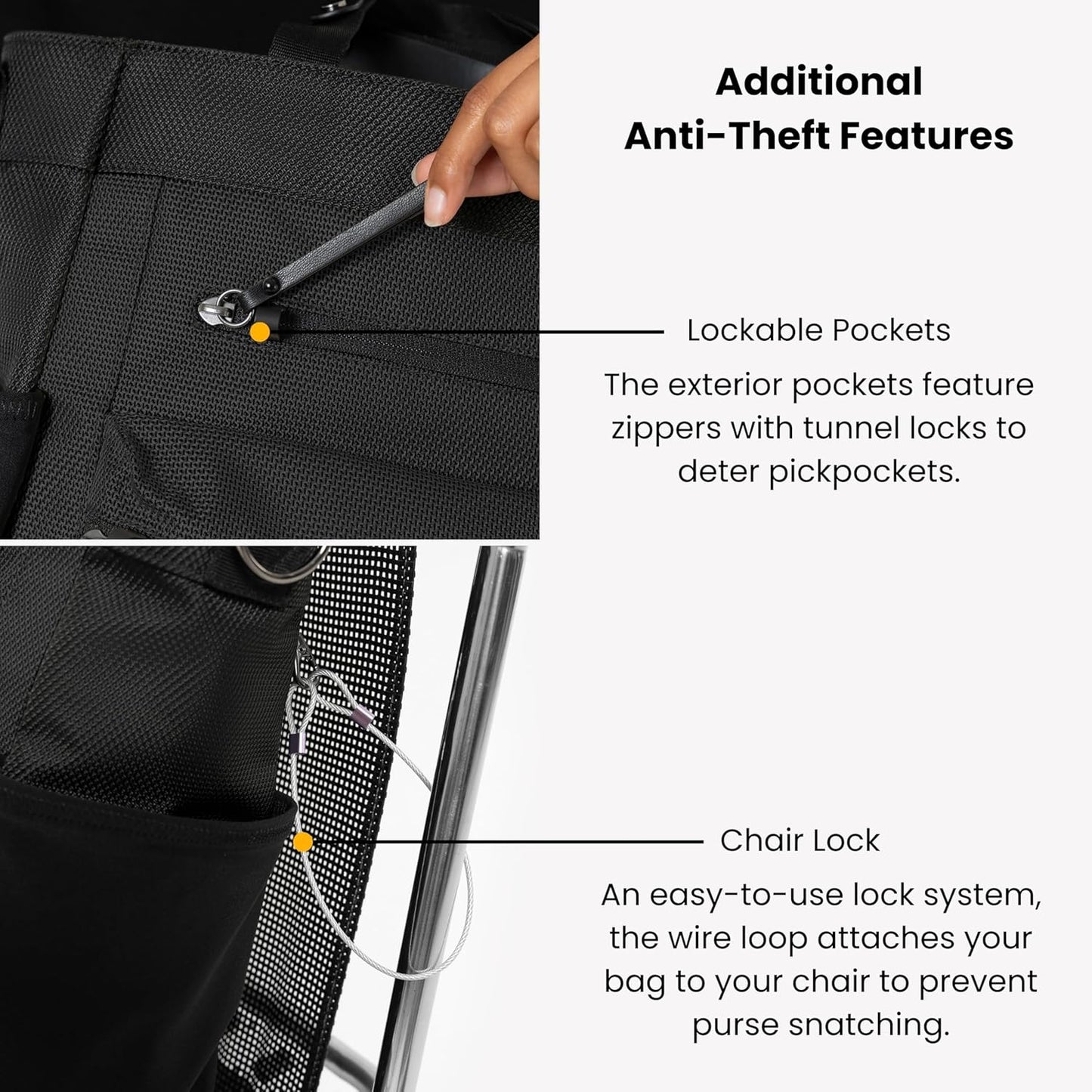 Sherpani Soleil, Anti Theft Convertible Backpack, 3 in 1 Tote Bag, Cross Body Purse, 18L Travel Backpack, Travel Gifts for Women, RFID Protection, Metal Hardware Fits 13” Laptop (Carbon)