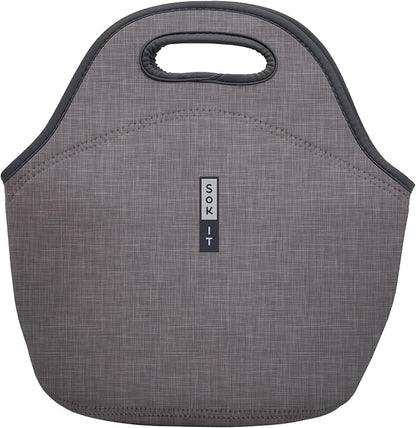 Sok It LunchTote Zippered Bag Insulated Neoprene Caddy by SokIt