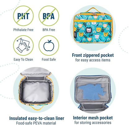 Wildkin Kids Insulated Lunch Box – Durable and Reusable - Image 4