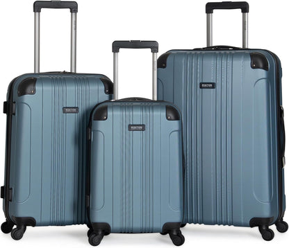Kenneth Cole REACTION Out of Bounds, Granite Blue, 3-Piece Set (20", 24", & 28")