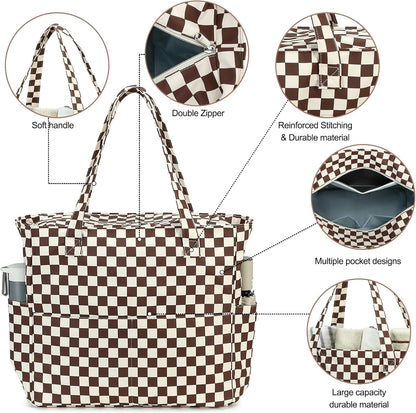 Waterproof Beach Tote Pool Bags for Women Ladies Extra Large Gym Tote Carry On Bag With Wet Compartment for Weekender Travel