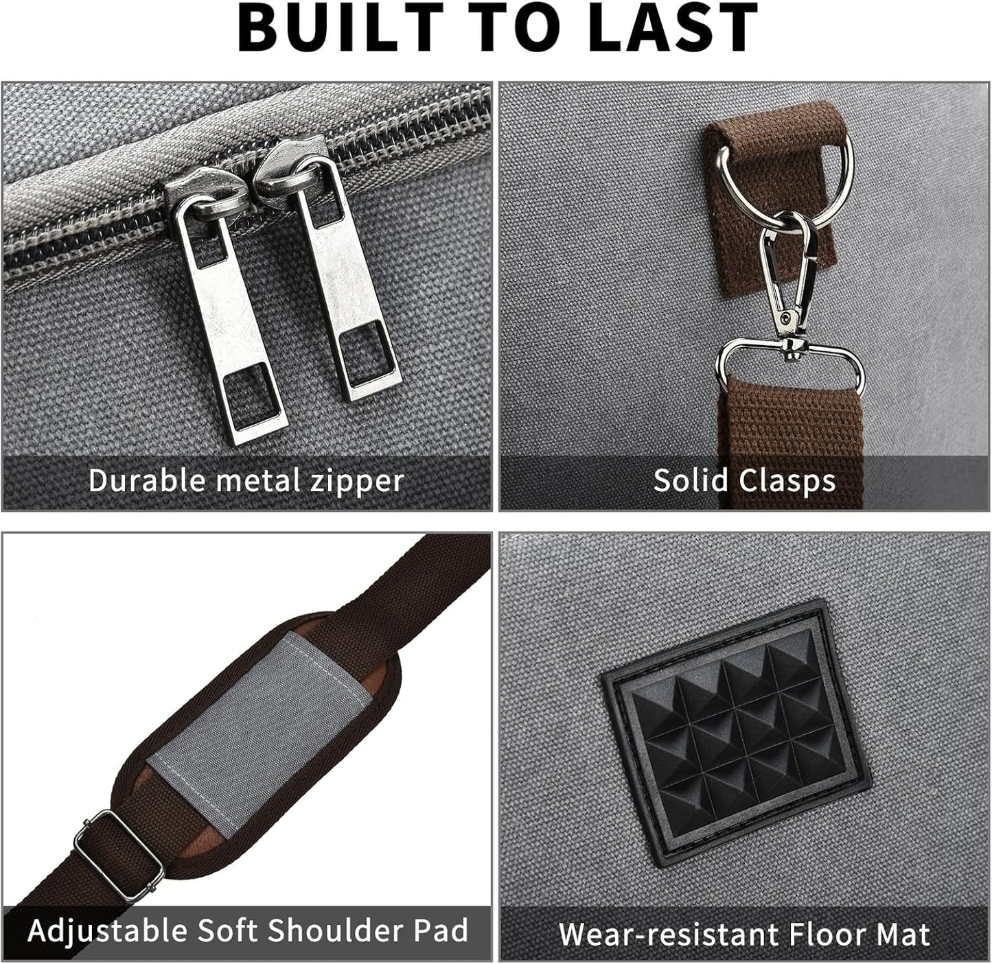 Dimayar Expandable Duffle Bag for Men, 50L Large-Capacity Weekender, Water-Resistant Mens Duffle Bags for Traveling, Lightweight & Durable Overnight Carry-On, Versatile Gym and Travel Bag