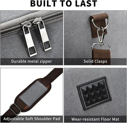 Dimayar Expandable Duffle Bag for Men, 50L Large-Capacity Weekender, Water-Resistant Mens Duffle Bags for Traveling, Lightweight & Durable Overnight Carry-On, Versatile Gym and Travel Bag