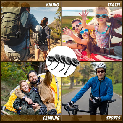 12 Pcs Silicone Collapsible Cup 7.04 oz Folding Camping Travel Collapsible Coffee Cup Portable Reusable Expandable Drinking with Lids for Outdoor Hiking