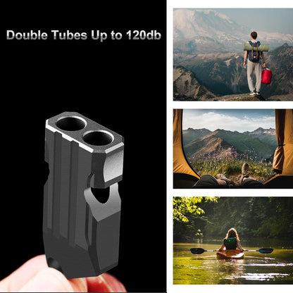 Emergency Whistles Lifeguard Safety Whistle with Lanyard and Keychain for Outdoor Camping Hiking Boating Backpacking Fishing Kayak Kids Rescue Signaling Loud Survival Whistle