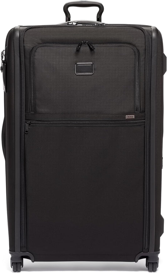 TUMI - Alpha Worldwide Trip Expandable 4-Wheeled Packing Case - Extra Large Design with Zip Expansion Checked Bag - Black