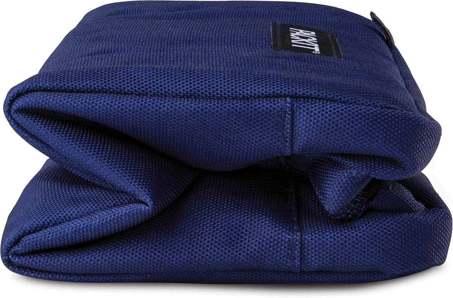 PackIt® Freezable Snack Bag, True Blue, Built with ECOFREEZE® Technology, Foldable, Reusable, Zip Closure, Designed For Keeping Snakcs Fresh On the Go, and Adults of all Ages