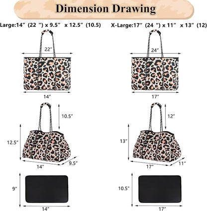 QOGiR Neoprene Multipurpose Beach Bag Tote - Image 3