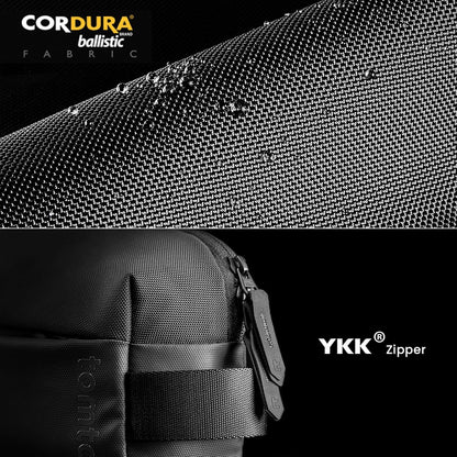 tomtoc Compact EDC Sling Bag, Minimalist Chest Shoulder Backpack Crossbody Bag for Men Women, Lightweight Carry Casual Bag