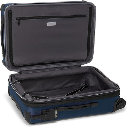 TUMI - Aerotour 4 Wheel Expandable Luggage - Men's and Women's Lightweight Business and Leisure Travel Suitcase - 21.75" International Expandable Carry-On, Navy