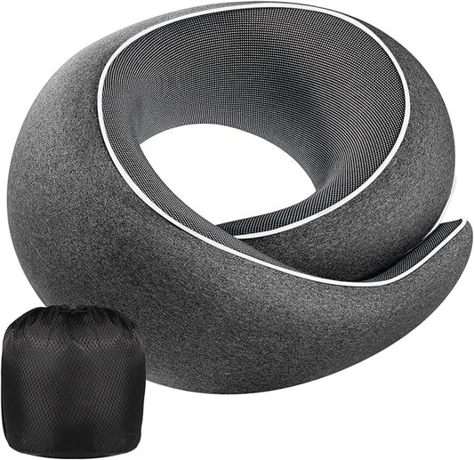 Neck Pillow Airplane, 100% Pure Memory FoamTravel Neck Pillow Travel Neck by 4litamz
