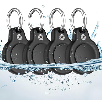 RFUNGUANGO Premium Waterproof Airtag Case, 4 Pack, Durable and Scratch Resistant by RFUNGUANGO