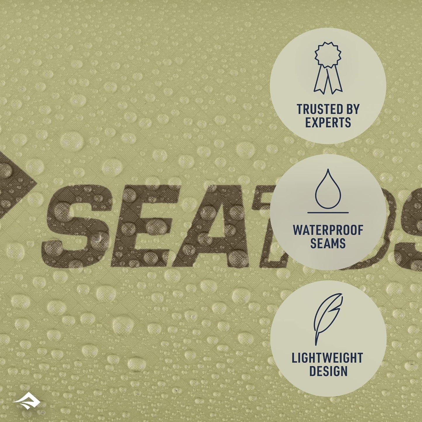 Sea to Summit Ultra-Sil Dry Bag Set, Ultralight Waterproof Stuff Sack (3L, 5L, and 8L)