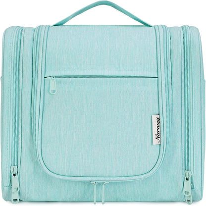 Narwey Hanging Toiletry Bag for Women Travel Makeup Bag Organizer Toiletries Bag for Cosmetics Essentials Accessories