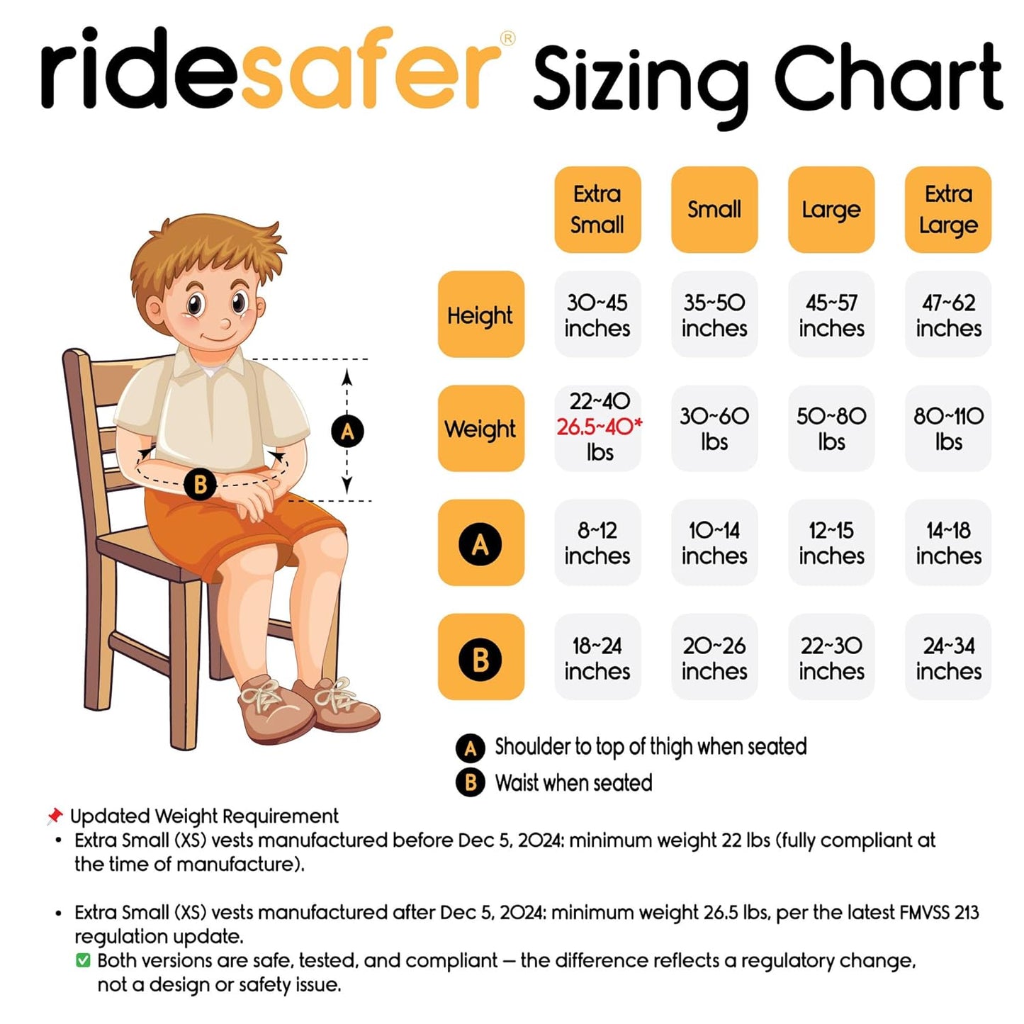 Large Yellow, Lightweight, Compact, Portable Car Seat - Perfect for Travel and Everyday Child Safety