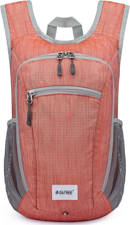 G4Free 10L/15L Hiking Backpack Lightweight Packable Hiking Daypack Small Travel Outdoor Foldable Shoulder Bag