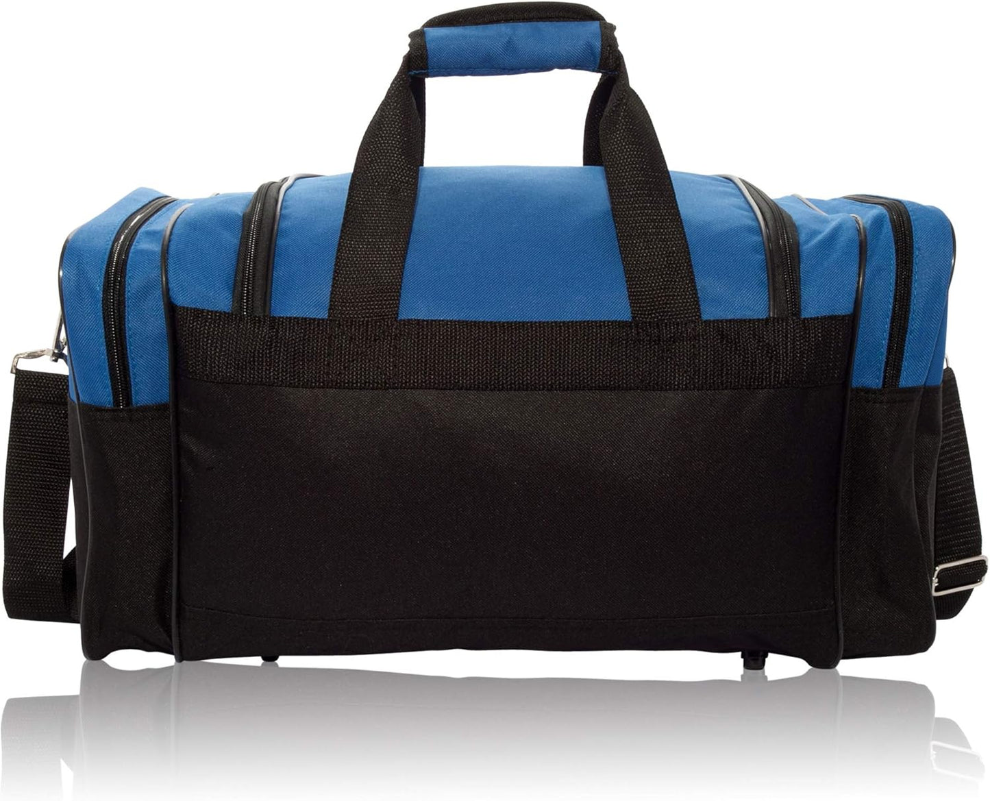 DALIX 17" Blank Duffle Bag Duffel Bag Travel Size Sports Durable Gym Bag
