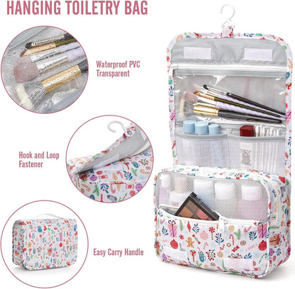 Veken 8 Set Packing Cubes for Travel Kids, Beach Vacation Essentials Accessories for Cruise Ship, Suitcase Organizer Bags for Luggage with Hanging Toiletry & Shoe Bag, Birthday Gifts for Women Mom Her