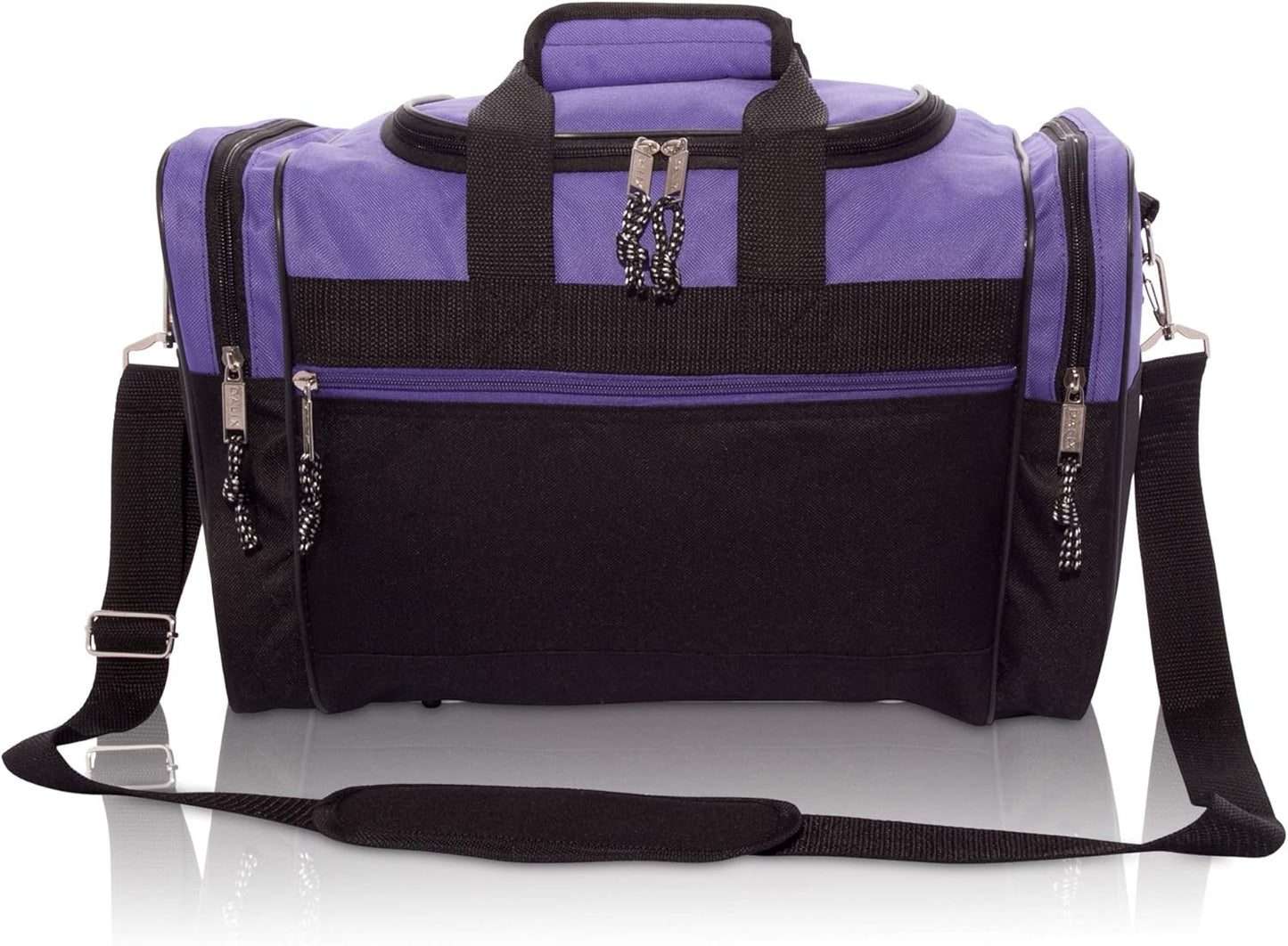 DALIX 17" Blank Duffle Bag Duffel Bag Travel Size Sports Durable Gym Bag