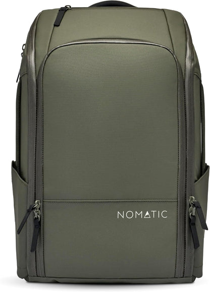 NOMATIC 14L Backpack- Carry On Backpack and Water Resistant Laptop Bag - Carry On or Business Backpack for Men and Women (Olive)