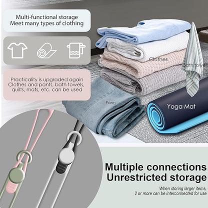Nearockle 24Pcs Silicone Cable Straps Cord Organizer - Image 4