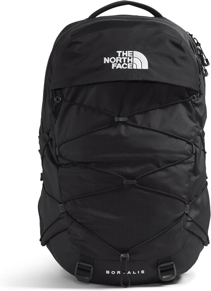 THE NORTH FACE Borealis Commuter Laptop Backpack | Water Repellent Finish, 16" Laptop Sleeve, Large Main Compartment for Everyday Carry, TNF Black/TNF Black-NPF, One Size