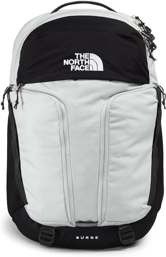 The North Face Surge Commuter Laptop Backpack, Tin Grey Dark Heather/TNF Black-NPF, One Size