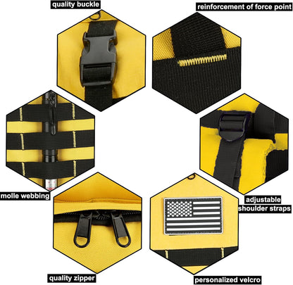 Hiking Backpack for Men 70L/100L Camping Backpack Military Rucksack Molle 3 Days Assault Pack for Climbing