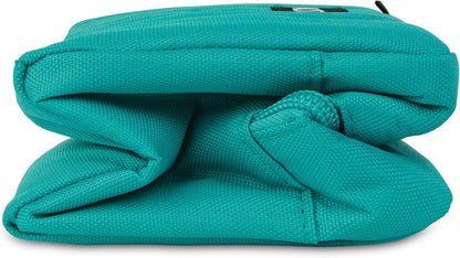 PackIt Freezable Snack Box, Teal, Built with ECOFREEZE Technology, Collapsible, Reusable, Zip Closure with Buckle Handle, Designed For Work Snacks, Fresh Snacks On the Go, Adults, and All Ages