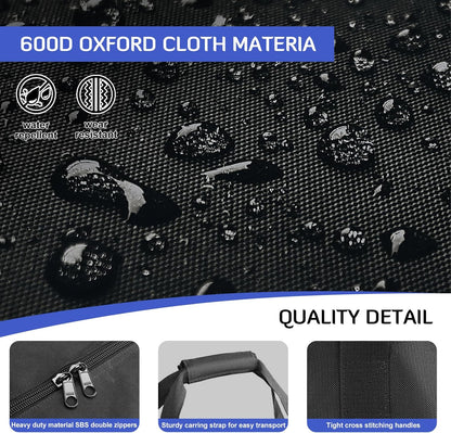 INFANZIA 41inch Sports Duffel Travel Bag, 94L Extra Large Duffel Luggage Bag with Upgrade Zipper, Water Resistant & Foldable Equipment Storage Bag for Camping Tent Tripod Fishing