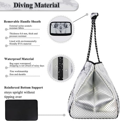 QOGiR Neoprene Multipurpose Beach Bag Tote - Image 7