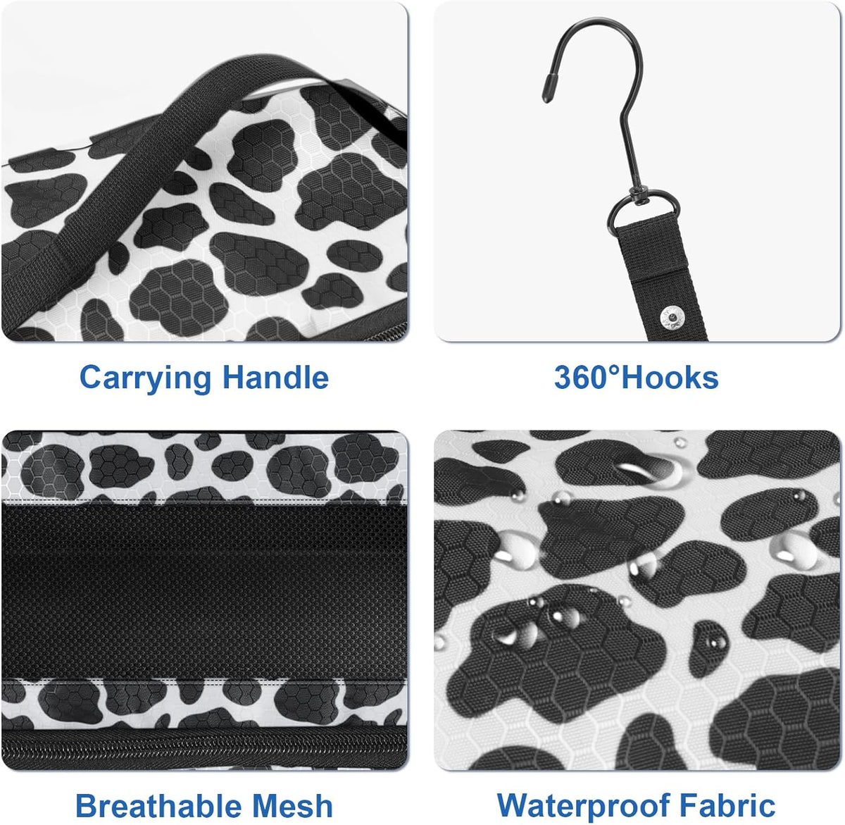 Suitcase Organizer, Travel Luggage Organizer Portable Hanging Travel Shelves Collapsible Hanging Packing Cubes for Carry on Suitcase