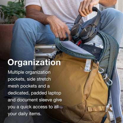 Osprey Nebula Commuter Backpack, Toffee Orange Heather