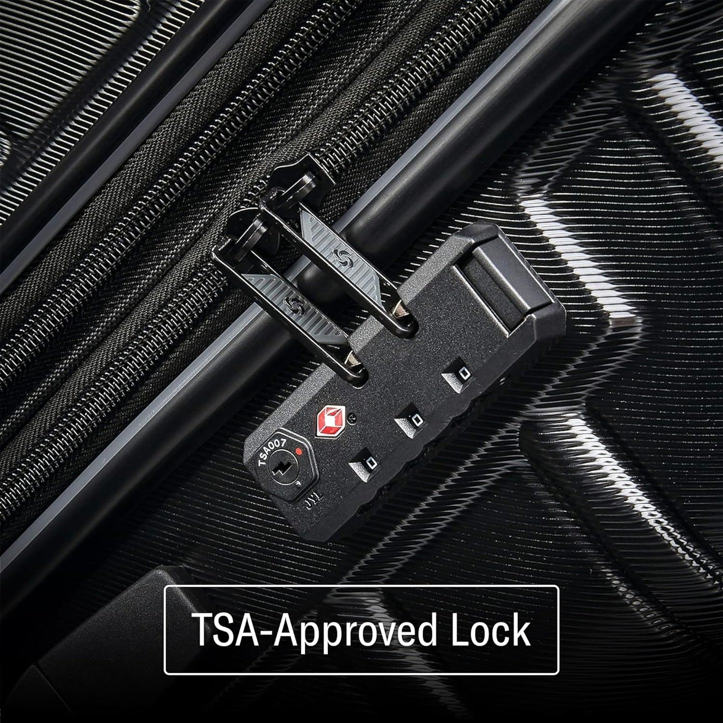 Samsonite Omni 2 Hardside Expandable Luggage with Spinner Wheels, LARGE SPINNER, CARIBBEAN BLUE