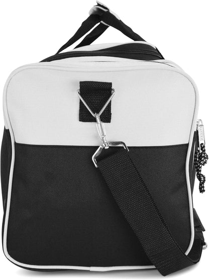 DALIX 21" Sports Duffle Bag Gym Travel Pack in White