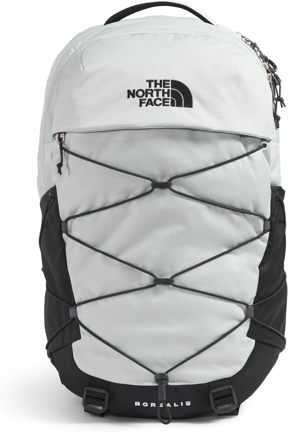 THE NORTH FACE Borealis Commuter Laptop Backpack | Water Repellent Finish, 16" Laptop Sleeve, Large Main Compartment for Everyday Carry, Tin Grey Dark Heather/Asphalt Grey/TNF Black-NPF, One Size