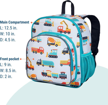 Wildkin 12-inch Kids Backpack – Padded, Adjustable, Ideal for Daycare & Travel - Modern