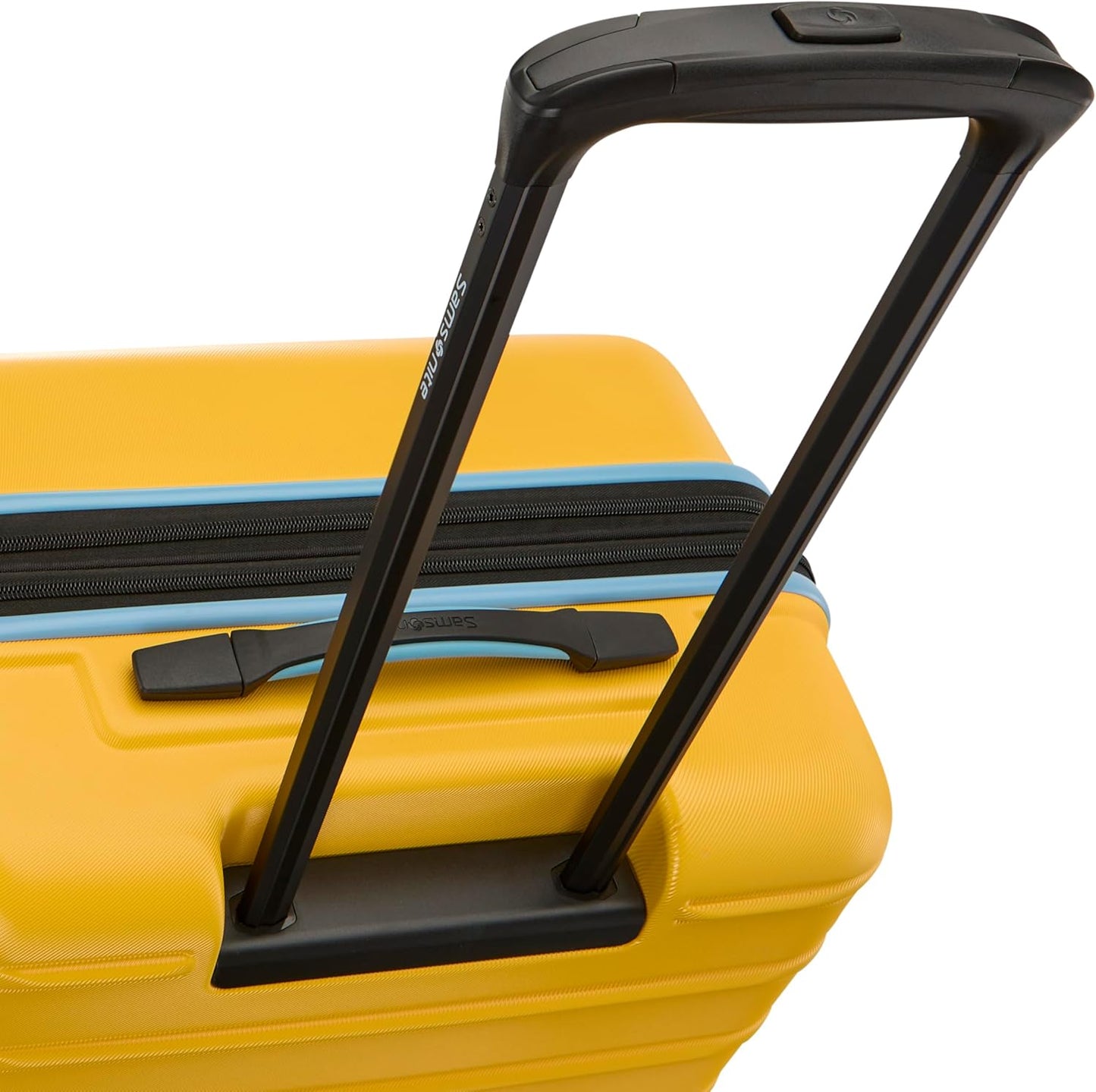 Samsonite Omni 2 Hardside Expandable Luggage with Spinner Wheels, 2-Piece Set (19/24), Sunflower Yellow