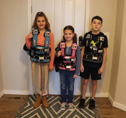 Large Pink, Lightweight, Compact, Portable Car Seat - Perfect for Travel and Everyday Child Safety