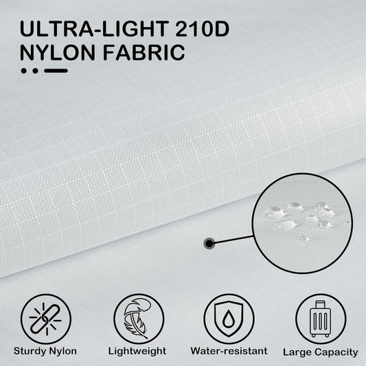 Cipway Compression Packing Cubes, Ultralight Luggage Organizer Bags, Travel Essentials for Carry on Suitcase (3 Piece,White)