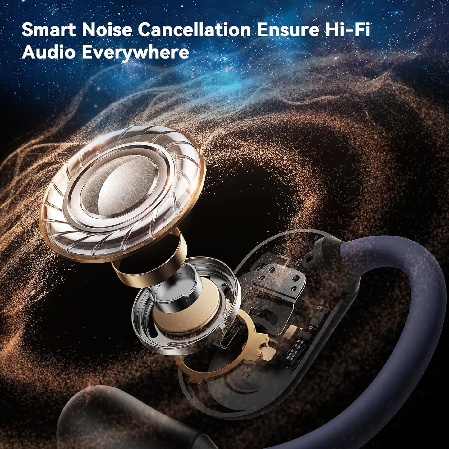 AI Translation Earbuds Real Time- 144 Languages, Meeting Assistant, LCD Touch Screen, Noise Cancelling, Wireless Open Ear Translator Earbuds- Used for Travel, Business, Learning, Grey pr