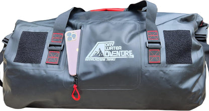 Waterproof Duffel Bag, Marine Grade (60 Liter/15.8 Gallon, Appalachian Series, Black)