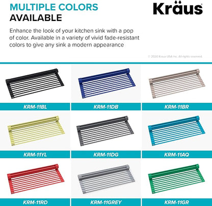 KRAUS Bellucci Workstation 33 in. Drop In Single Bowl Granite Kitchen Sink in - Image 14
