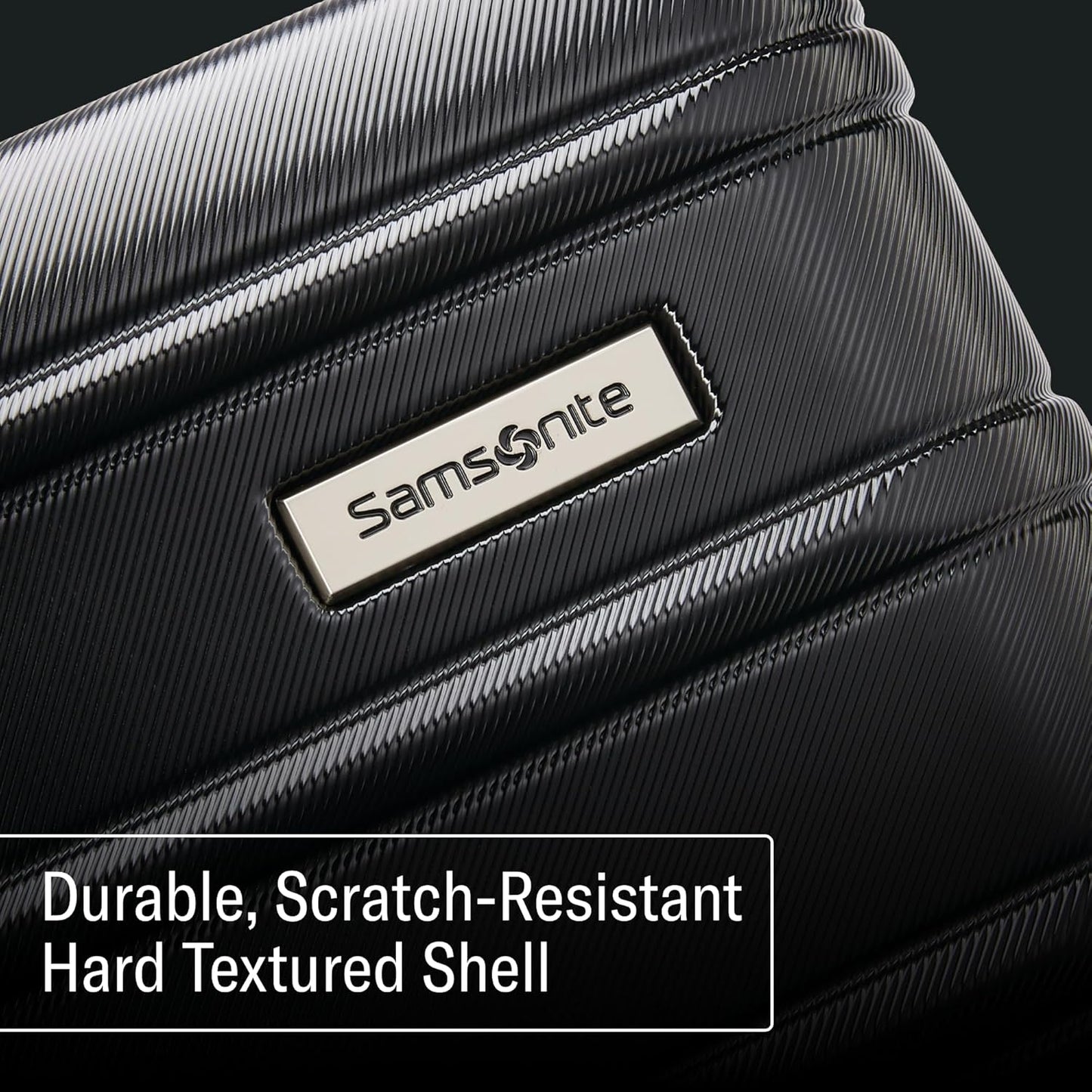 Samsonite Omni 2 Hardside Expandable Luggage with Spinner Wheels, 19X14X9 CARRY-ON SPINNER, CARIBBEAN BLUE