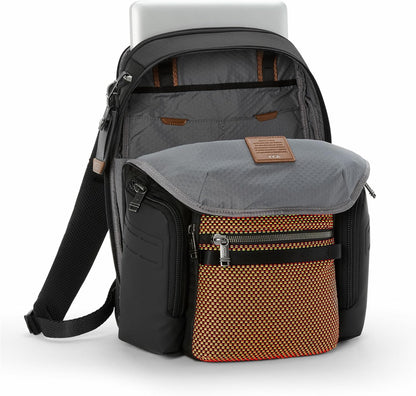 TUMI - Alpha Bravo Navigation Backpack - Everyday Travel Backpack - Fits Up to 15" Laptop - 16.0" X 14.0" X 7.3" - Red/Lime Chameleon