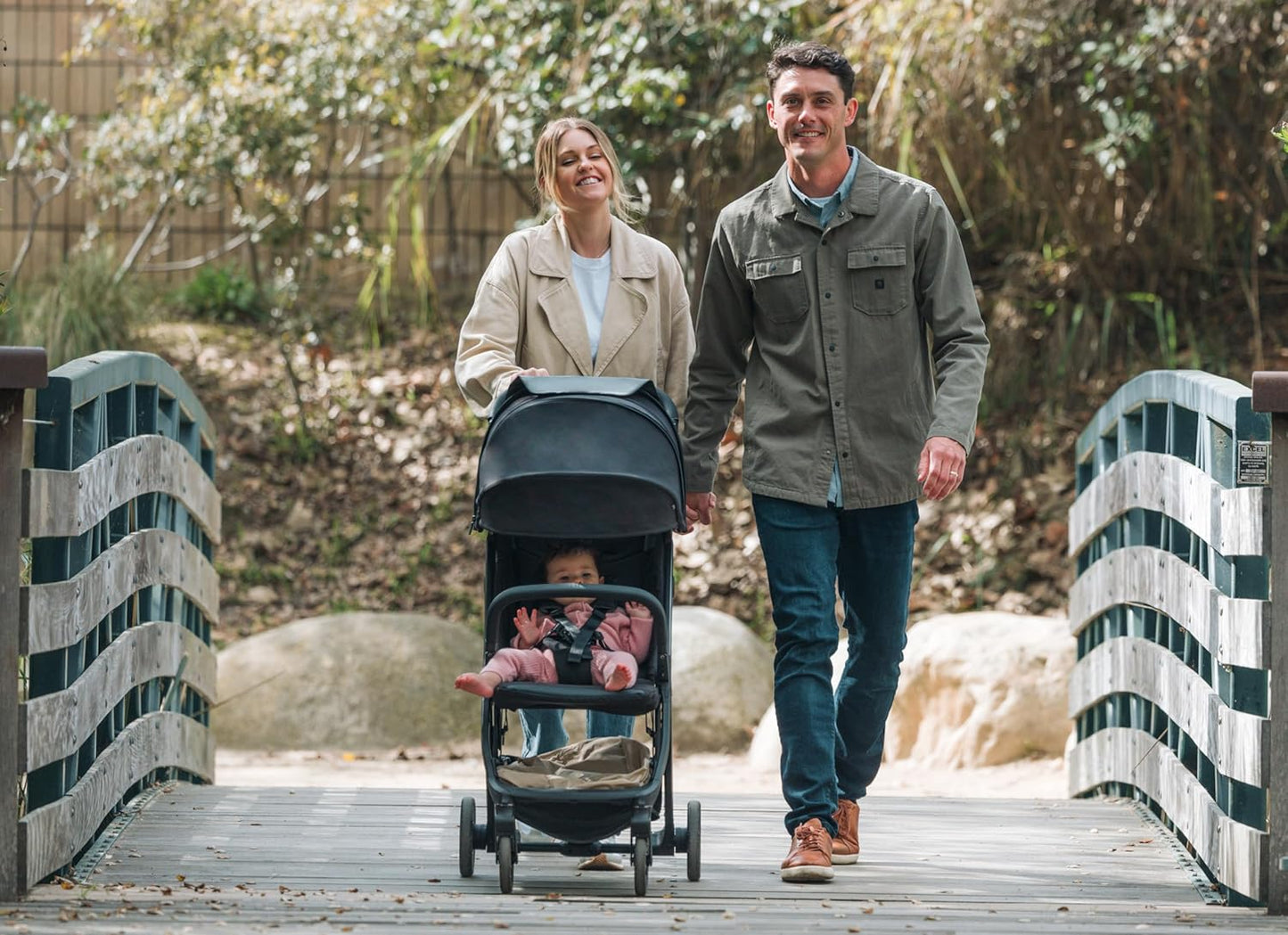 Inglesina Quid³ Stroller, Cosmic Black - Compact Reclining Travel Stroller for Baby & Toddler 0-55 lbs, One Hand fold, Car seat Compatible, Airplane Overhead, Lightweight, Foldable, XL UPF 50+ Canopy