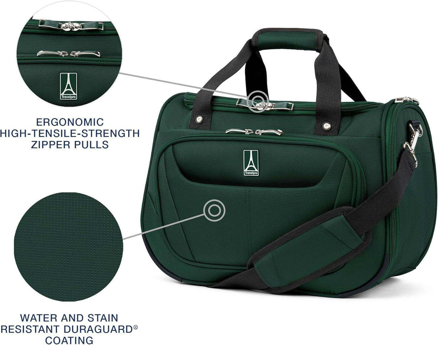 Travelpro Maxlite 5 Softside Lightweight Underseat Carry-On Travel Tote, Overnight Weekender Bag