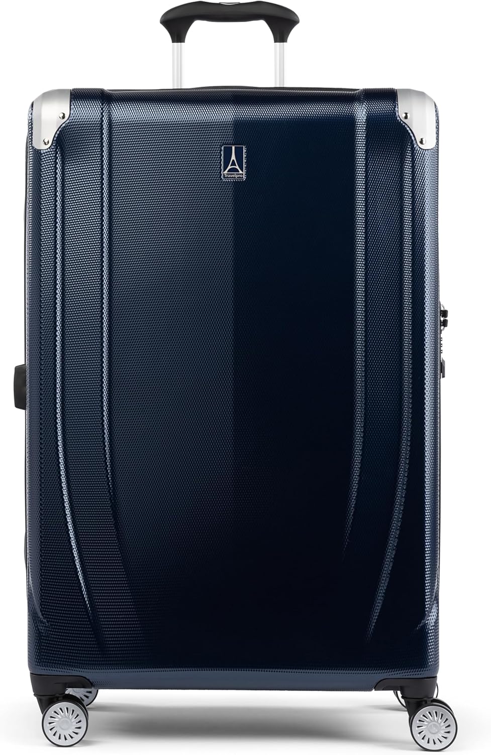 Travelpro Pathways 3 Hardside Expandable Luggage, 8 Spinner Wheels, Lightweight Hard Shell Suitcase, Checked Large 28 Inch, Royal Blue