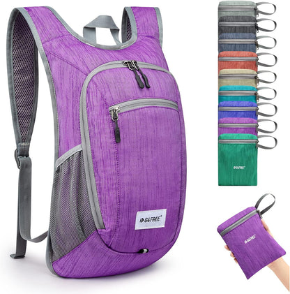G4Free 10L/15L Hiking Backpack Lightweight Packable Hiking Daypack Small Travel Outdoor Foldable Shoulder Bag