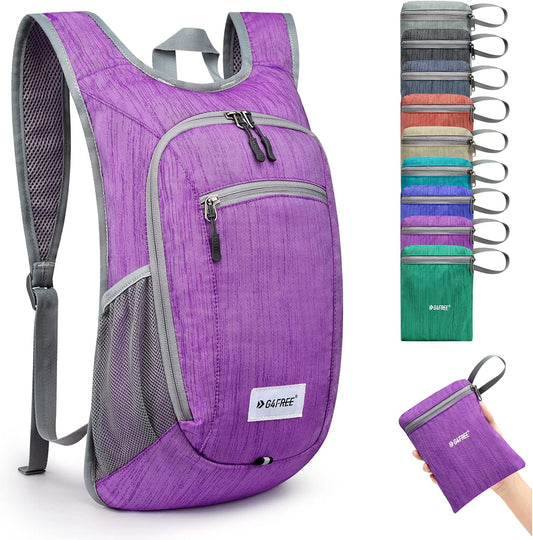 G4Free 10L/15L Hiking Backpack Lightweight Packable Hiking Daypack Small Travel Outdoor Foldable Shoulder Bag
